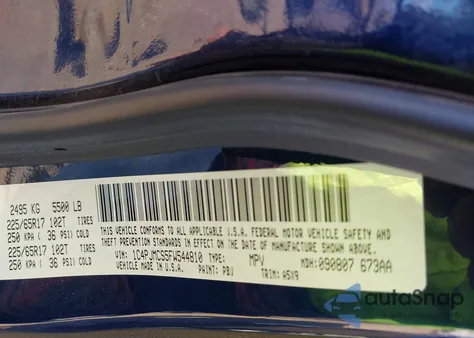 2015 Jeep Cherokee Latitude from USA, damaged, VIN 1C4PJMCS5FW544810